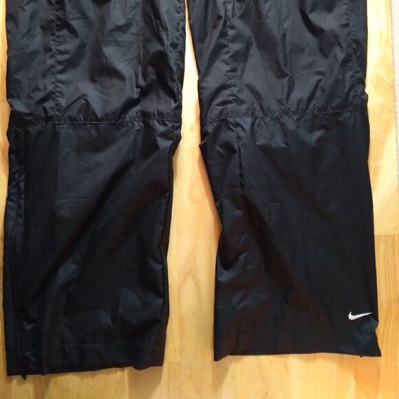 Vintage Nike Small Swoosh Lined Wind Pants Joggers Trainers - Picture 3 of 9